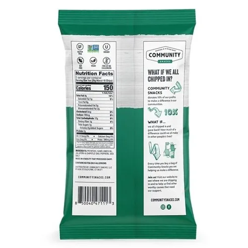 Miniatura 13 de Community Snacks Papas Fritas (All Mixed Up, 1 Onza (Paquete de 80))