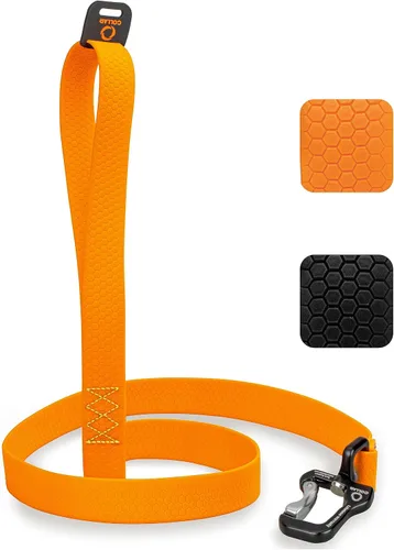 Miniatura 7 de COLLAR Evolutor - Correa para perro extra resistente de 4 pies, duradera para perros grandes, medianos y pequeños, fuerte para razas grandes, Negro