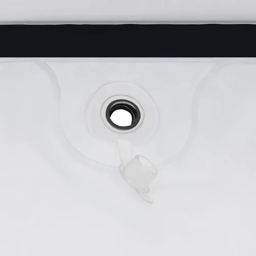 Miniatura 3 de Bañera portátil, 48 x 20.47 x 17.7 pulgadas de capacidad de 50.2 galones, bañera inflable plegable de pie independiente con bomba de aire eléctrica