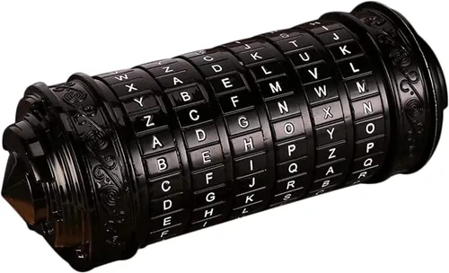 Miniatura 7 de Cryptex - Cajas de rompecabezas con código Da Vinci, Mini Cryptex Lock, aniversario, día de San Valentín, rompecabezas de cumpleaños, regalos