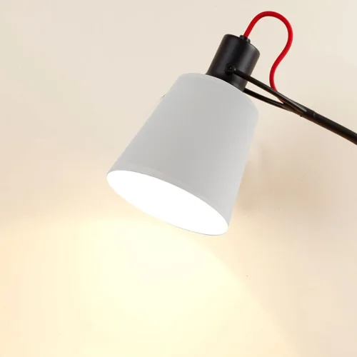 Miniatura 3 de Pantalla de lámpara con clip, pantalla de lámpara de mesa, mini decoración, pantalla de barril, pantalla rústica, marrón, escritorio, rejilla