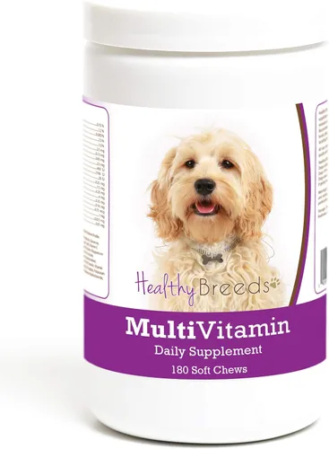Miniatura 58 de Healthy Breeds Bulldog francés multivitamínico suave masticable para perros 180