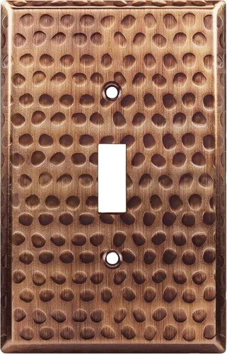 Miniatura 34 de LIDER Placa de Pared de Metal para Interruptor de Luz de Palanca, Cubierta de Interruptor de Acero Inoxidable, Resistente a la Corrosión