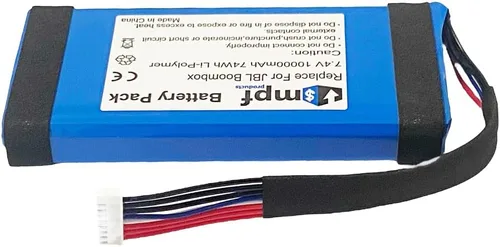 Miniatura 4 de Reemplazo de batería GSP0931134 01 de 10000mAh compatible con JBL Boombox Altavoz Bluetooth portátil impermeable