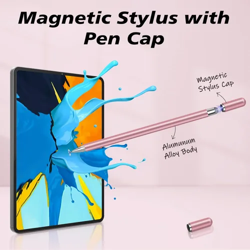 Miniatura 2 de Lápiz óptico (2 unidades), lápiz óptico para pantallas táctiles, lápiz digital universal de alta precisión sensibilidad, lápiz óptico para Android