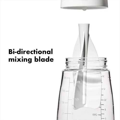 Miniatura 4 de OXO Good Grips - Mezclador de condimentos para ensalada, modelo para girar y servir, Gris