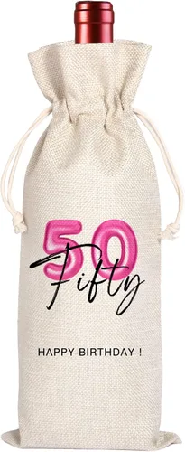 Miniatura 8 de Bolsa de vino de cumpleaños número 21 Regalos para niñas de 21 años Idea de regalo para mejores amigas y hermanas Decoraciones de fiesta