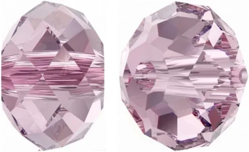 Miniatura 20 de Adabele - 100 cuentas de cristal Rondelle sueltas facetadas austriacas de 0.315 pulgadas (0.315 in), espaciador de sol naranja compatible