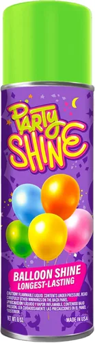 Miniatura 9 de Shiny Fiesta Party Shine Balloon Shine Spray, Spray de Silicona para Globos de Látex, Spray de Brillo para Globos, Impermeable, Sin Fragancia y Sin
