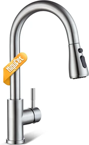 Miniatura 15 de Hiqufet Grifos de agua potable para fregadero de cocina, grifo de filtro de agua de acero inoxidable para ósmosis inversa o sistema de filtración