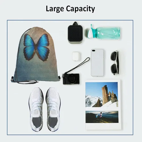 Miniatura 3 de Beabes No Drama Llama Cordón Bolsas Mochila Bolsa Gimnasio Saco Bolsa con Cordón, Multi-a37, Mochilas de viaje
