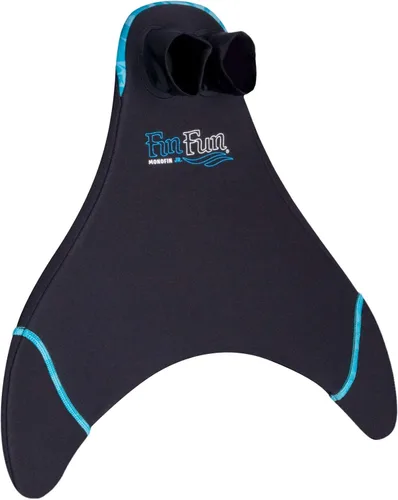 Fin Fun Mermaid Monofin - Swim Fin for Kids - Swimming Flipper with Comfortable Foot Pockets - Snorkel & Water Accessory Made w/ Dive-Grade Neoprene