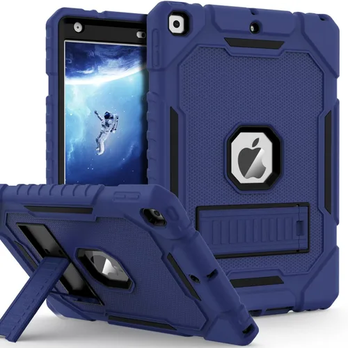 Miniatura 17 de ZoneFoker Funda para iPad de 9ª/8ª/7ª generación 2021/2020/2019 (10.2 pulgadas), Resistente de Servicio Pesado Grado Militar a Prueba de Golpes