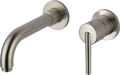 Miniatura 9 de Delta Faucet Trinsic vestiduras de llave para lavabo, de montaje de pared, con mango individual, T3559LF-BLWL Negro mate