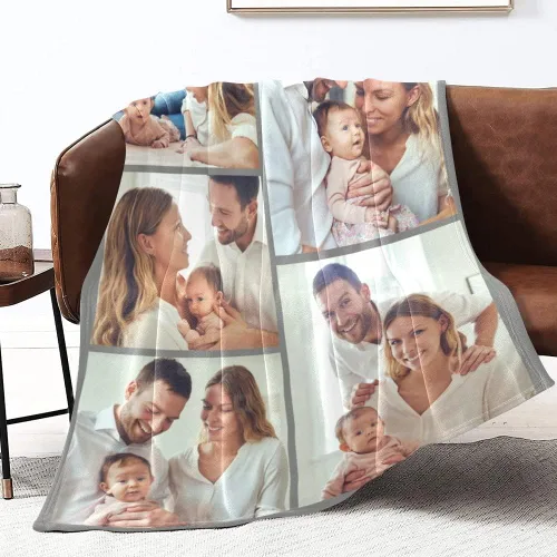 Miniatura 42 de Mantas personalizadas con foto, manta de fotos personalizada, mantas personalizadas con imagen, regalos personalizados para mujeres, hombres