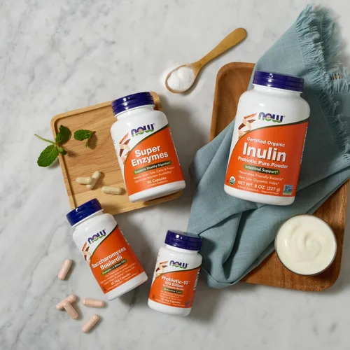 Miniatura 7 de NOW Foods Suplementos, Probiotic-10™, 100 mil millones, con 10 cepas probióticas, libre de lácteos, soja y gluten, cepas verificadas, 30 cápsulas