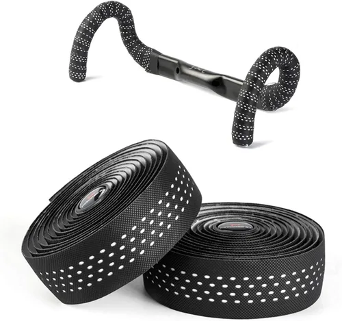 Miniatura 6 de BESTYMXY Pedales de bicicleta Pedales ultraligeros de bicicleta de carretera+Juego de tacos+cubierta de tacos con cintas de manillar de bicicleta