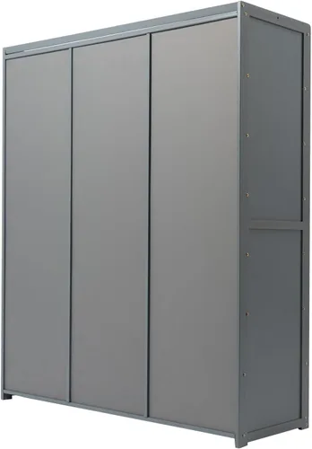 Miniatura 9 de Armario de zapatos con puertas, gabinete de almacenamiento de zapatos moderno de 7 niveles para entrada, armario organizador independiente con Azul
