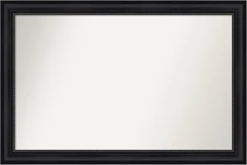 Miniatura 270 de Amanti Art Espejo personalizado, espejo de baño negro Astor, espejo de pared o espejo de tocador de baño sobre el fregadero (25 x 25 pulgadas)