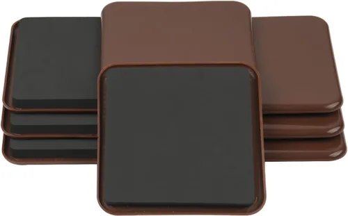 Miniatura 7 de new space Deslizadores de muebles de 3 pulgadas, 12 deslizadores para mover muebles, deslizadores de muebles resistentes para alfombras