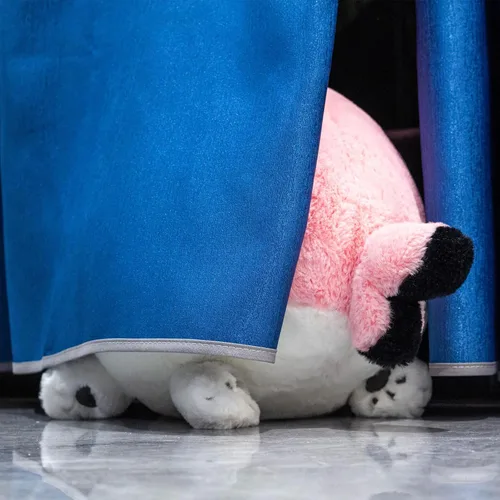 Miniatura 6 de Juguetes de animales de peluche Sharkitty, juguetes de peluche combinados de tiburón y gato (Rosa, 15.7 pulgadas)