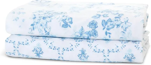 Miniatura 12 de Delta Children Sábanas bajeras para cuna para niñas y niños, sábana bajera 100 % algodón orgánico para colchones estándar de cuna y niños pequeños
