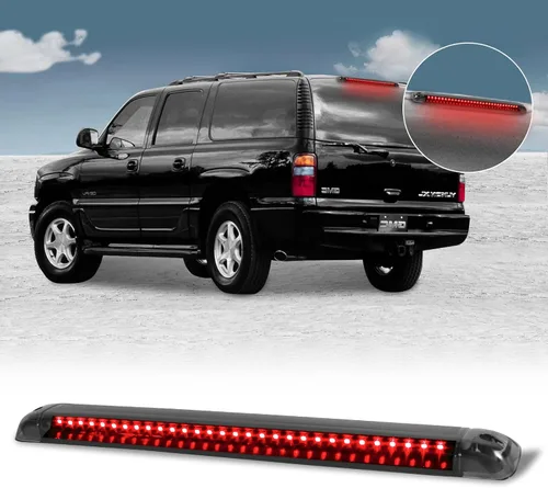 Miniatura 17 de Tercera tercera luz de freno trasera compatible con Chevy Trailblazer GMC Envoy Buick Rainier Ascender Bravada Center Cargo Trasera LED de montaje