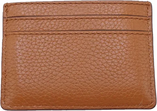 Miniatura 4 de Marc Jacobs S102L01FA21 Funda de piel para tarjeta diaria de almendra ahumada con hardware dorado para mujer, Marrón, Estuche para tarjetas