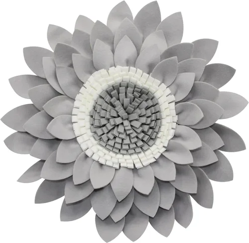 Miniatura 31 de Almohada de flores – Almohadas decorativas de girasol – Almohada redonda de margaritas de flores 3D – Almohada redonda de acento de girasol – Soleado