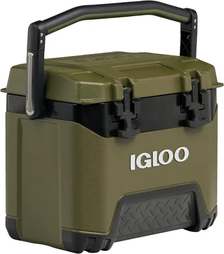 Igloo Enfriador BMX | Cofre de hielo con carcasa dura aislada Verde (Oil Green)