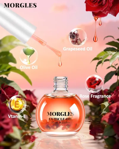 Miniatura 2 de Lima de uñas y bufandas, kit de preparación de uñas MORGLES con tablas de esmeril, herramientas para quitar cutículas, aceite de aloe para cutículas