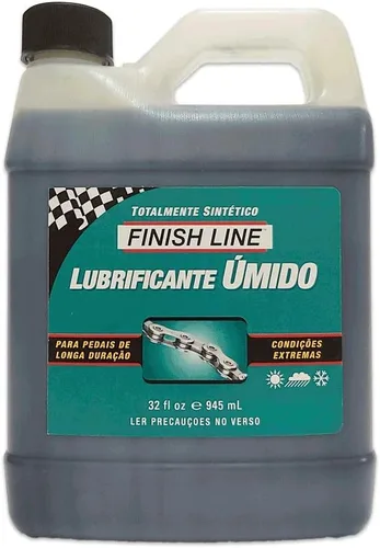 Miniatura 7 de Finish Line WET lubricante para cadena de bicicleta aceites de bicicleta