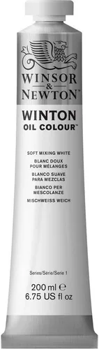 Winsor & Newton Tubos de pintura Winton de aceite Mezcla suave blanca