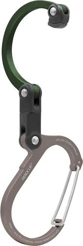 Miniatura 2 de GEAR AID HEROCLIP 360° Swivel Carabiner Gear Clip and Hook (Medium) for Camping, Backpack, Suitcases and Garage Organization