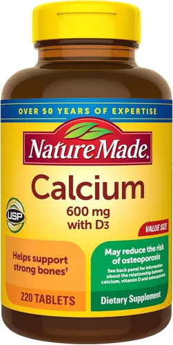 Miniatura 2 de Nature Made Calcio 600 mg con Vitamina D - 120 Tabletas de Nature Made