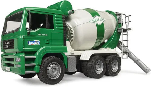 Miniatura 2 de bruder 02739 Man TGA Hormigonera 1:16 Vehículos, camión de mezcla de hormigón, camión, furgoneta, camión mezclador, vehículo de construcción