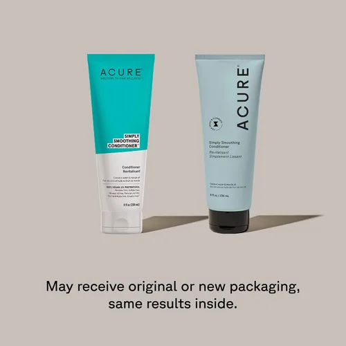 Miniatura 2 de Acure ACURE Simply Acondicionador suavizante, y aceite de marula, 100% vegano, cuidado del cabello impulsado por el rendimiento, suaviza y reduce