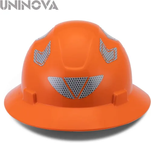 Miniatura 2 de Casco de ala completa para hombre, aprobado por ANSI, OSHA Cascos De Construccion Clase E, Casco de seguridad de ala completa para la construcción