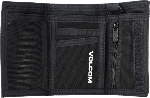Miniatura 4 de Volcom Cartera Trifold para hombre, Box Stone - Cartera plegable, talla única , Negro