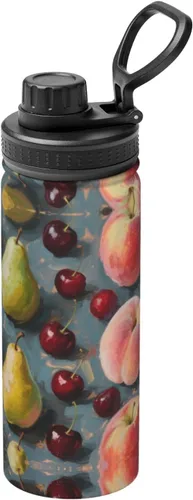 Miniatura 15 de Bear Llove Insulated Stainless Steel Kettle Print Funny Water Bottle Insulated Ideal for Sports and Travel