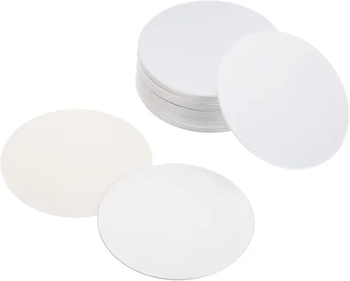 Miniatura 7 de PATIKIL Revestimiento de tapa de papel de aluminio de 0.94 pulgadas, paquete de 150 revestimientos de sellado térmico resistentes a la inducción