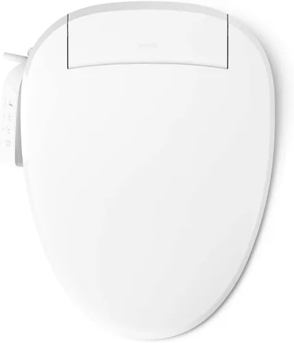 Miniatura 13 de Kohler PureWash E525 - Asiento de inodoro con bidé alargado, blanco, agua caliente, tapa de cierre silencioso, varita autolimpiante, presión de agua