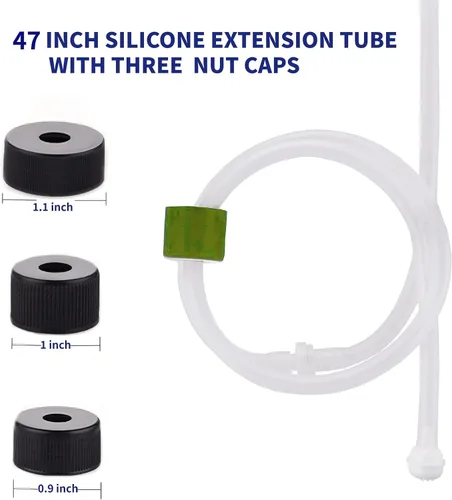 Miniatura 3 de Dispensador de jabón integrado para fregadero de cocina, bomba dispensadora de jabón de encimera con kit de tubo de extensión de 47 pulgadas, no es