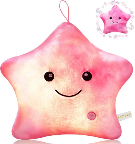 Miniatura 7 de Lindos rellenos de almohada brillantes de animales de peluche de estrellas para niños, regalo del día del niño, hijo, hija, niñas, niños, almohadas