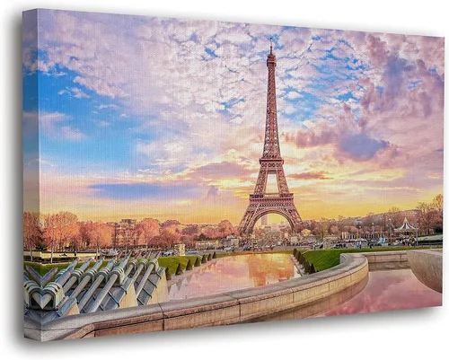 Miniatura 46 de SpiritualHands Lienzo decorativo para pared, diseño de lugares famosos del patrimonio mundial, carteles enmarcados escénicos, paisajes modernos, 03