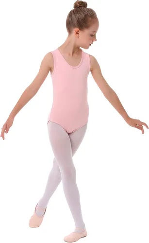 Miniatura 4 de danswan Leotardos para niñas de baile, ballet, gimnasia, leotardo (niños pequeñosniños grandes)