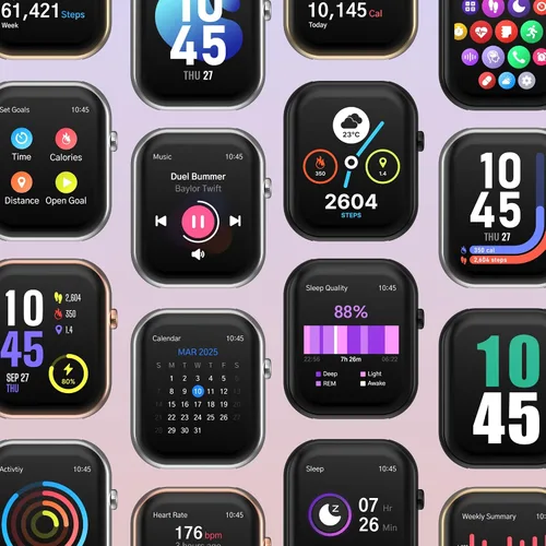 Miniatura 9 de iTouch AIR 5 Smartwatch - Pantalla AMOLED de 1.85 pulgadas, llamadas Bluetooth, más de 100 modos deportivos, frecuencia cardíaca, SpO2, seguimiento