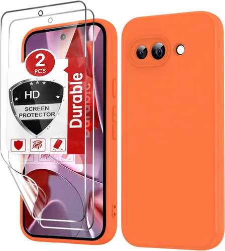 Miniatura 16 de LeYi Funda para Google Pixel 6A, Funda para Google Pixel 6A [6.1"] con Paquete de 2 Protectores de Pantalla de Vidrio Templado, Funda de Silicona