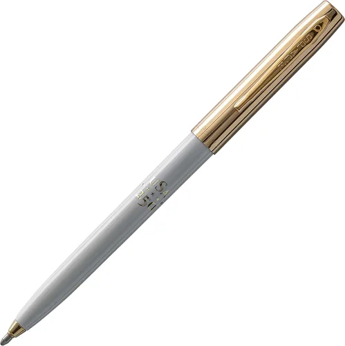 Miniatura 10 de Fisher Bolígrafo espacial negro y dorado con impresión Cap-O-Matic, bolígrafo presurizado, escribe boca abajo y en temperaturas extremas, tinta