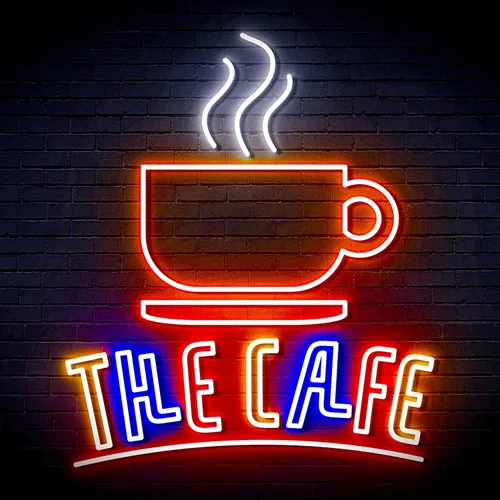 Miniatura 18 de ADVPRO Coffee – The Cafe Extra-Large Ultra-Bright LED Neon Sign - Blue & Red - st16s54-fn-j0026-br